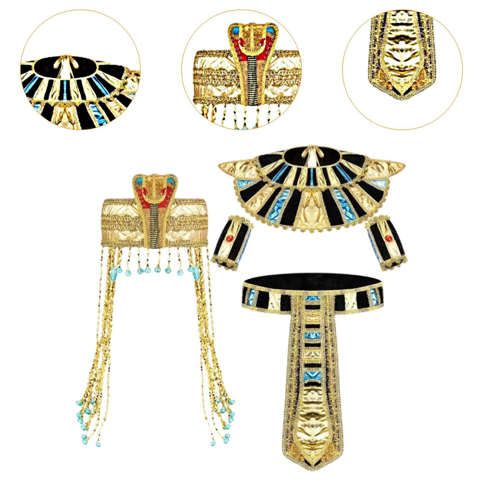 5Pcs Womens Egyptian Costume A - Women'S Egyptian Accessories 评论和价格