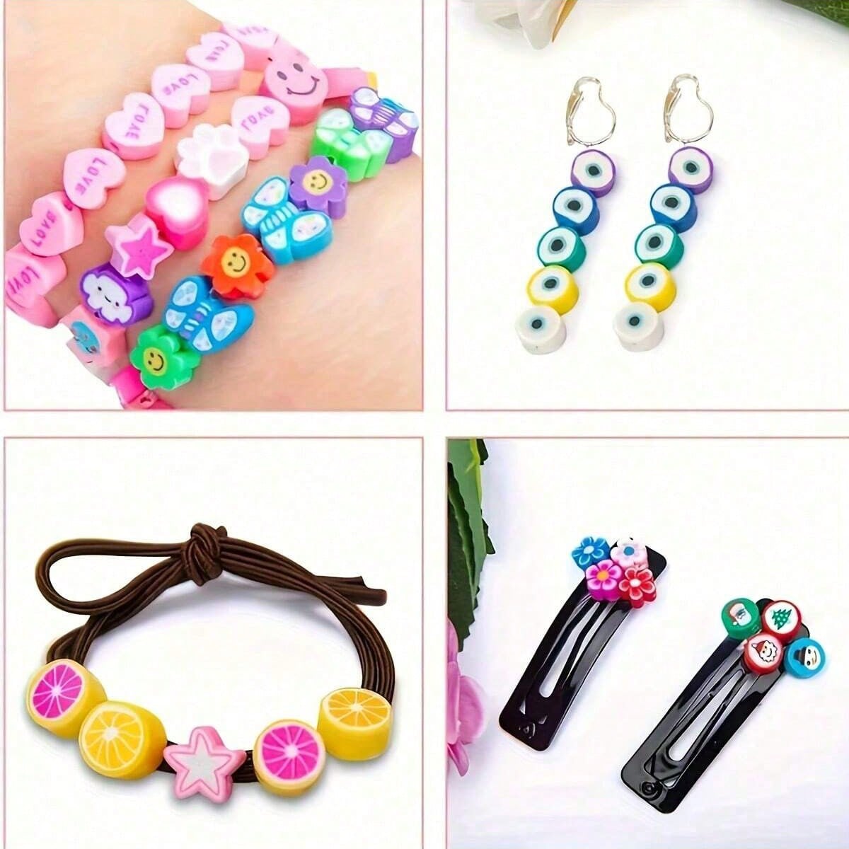 1450/1200/250pcs Polymer Clay  - Women Accessories Gift Set 评论和价格