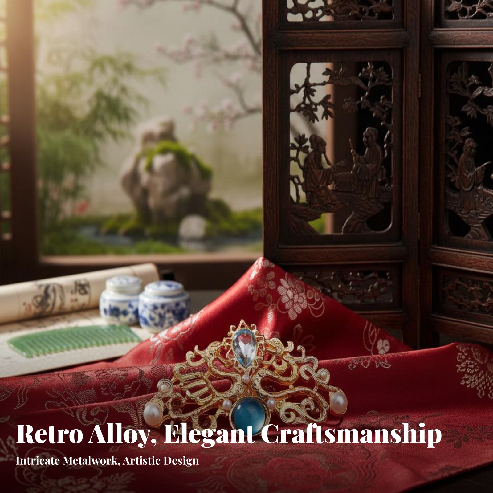 Chinese Traditional Hair Acces - Women'S Accessories Designer 评论和价格