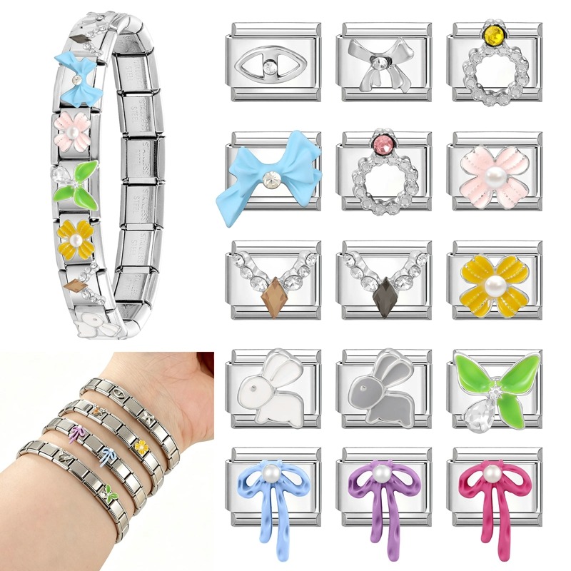 1Pcs 9×10mm Colorful Bowknots  - Women'S Accessories Manufacturers 评论和价格