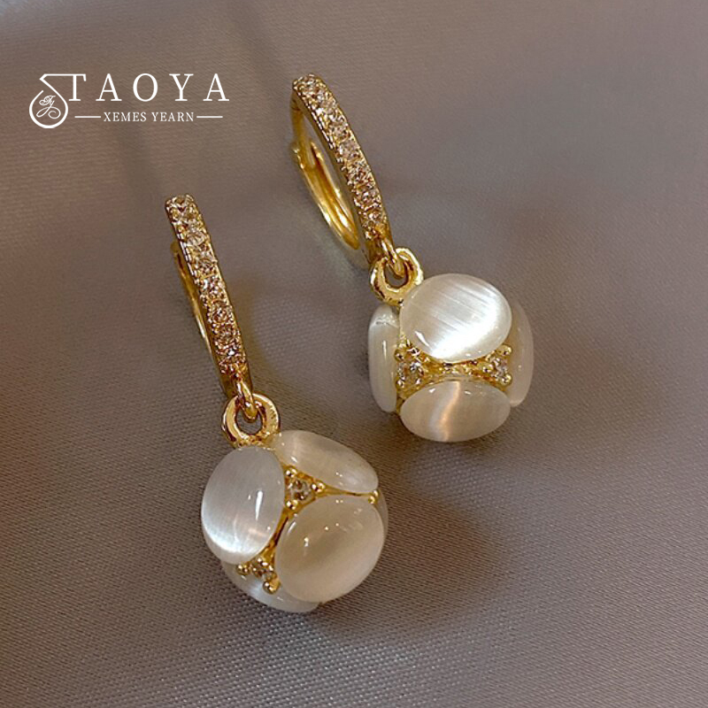 Elegant Cat's Eye Stone Round  - Women'S Accessories Trends 2026 评论和价格