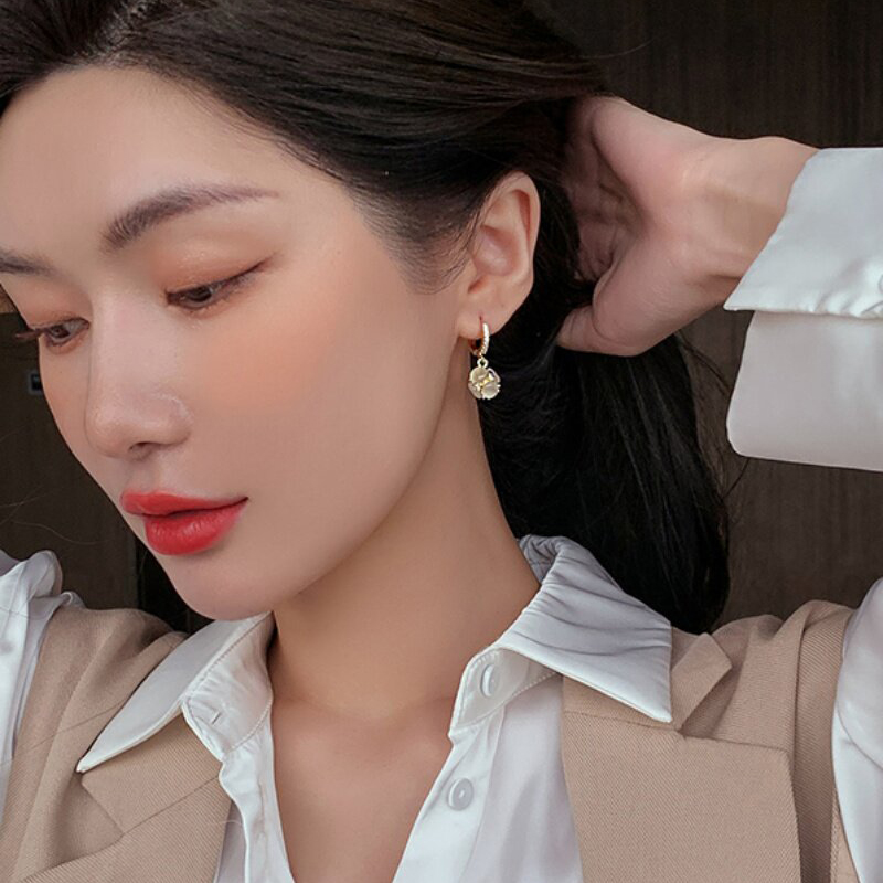 Elegant Cat's Eye Stone Round  - Women'S Accessories Trends 2026 评论和价格