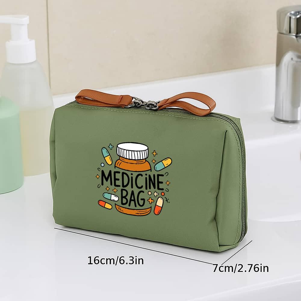 Medication Label Toiletry Bag, - Women Accessories List 评论和价格