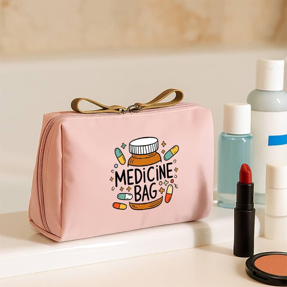 Medication Label Toiletry Bag, - Women Accessories List 评论和价格