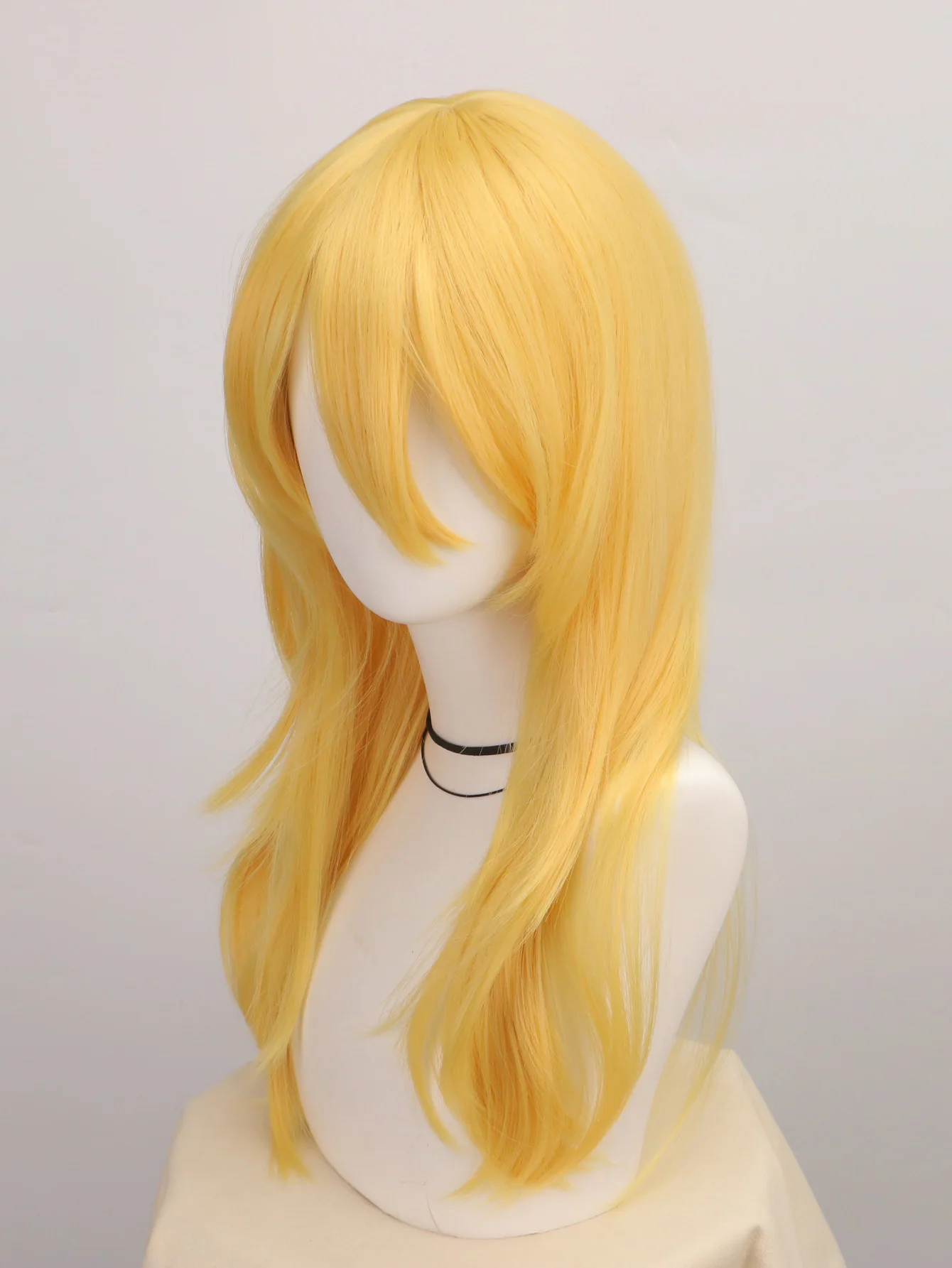 Yellow Long Great Wavy Curly C - Women'S Yellow Accessories 评论和价格