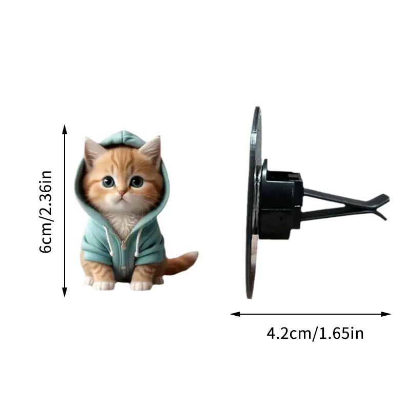 Cat Car Air Freshener Clip Out - Women Accessories Outlet 评论和价格