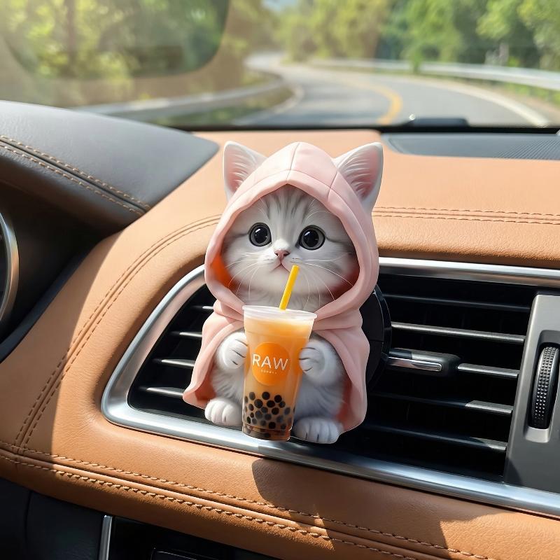 Cat Car Air Freshener Clip Out - Women Accessories Outlet 评论和价格