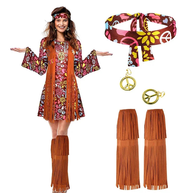 Peace Love Women Party 60S 70S - Women'S Accessories In The 60S 评论和价格