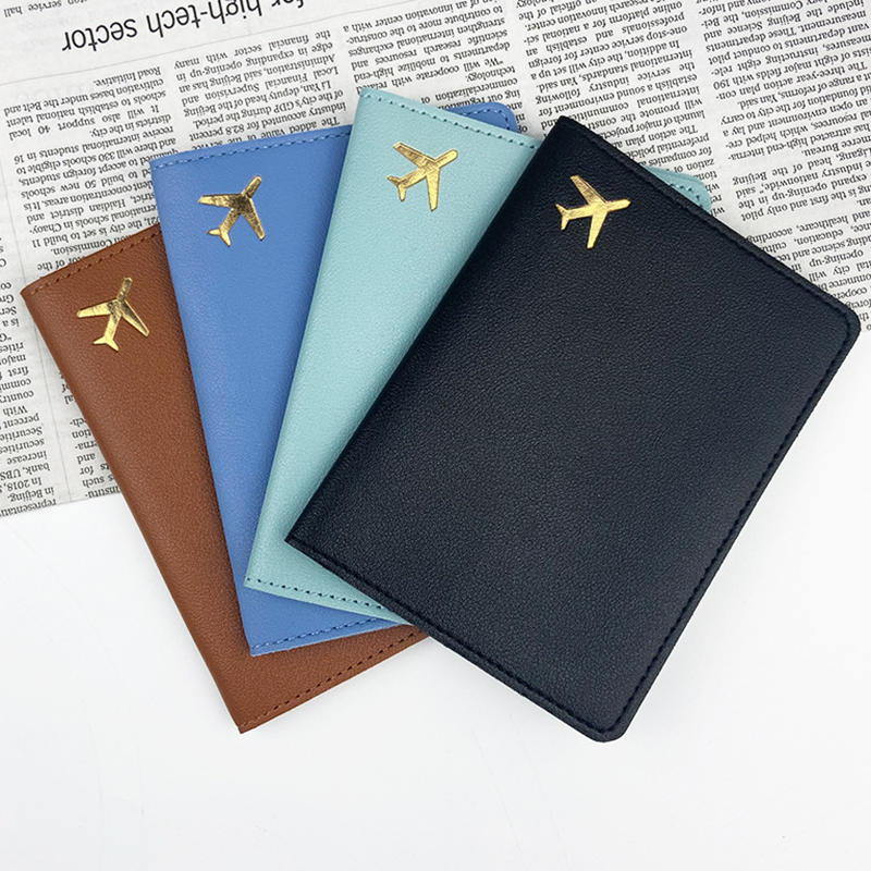 Luxury Gold Airplane Passport  - Women Accessories Business Name 评论和价格