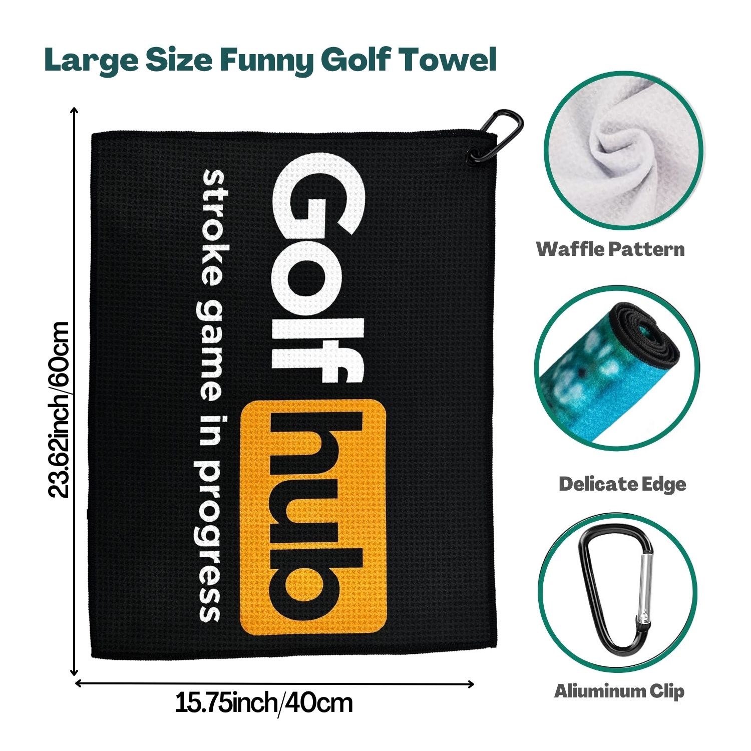 Funny Microfiber Premium Golf  - Women'S Golf Accessories 评论和价格