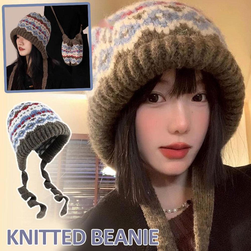 Warm Knitted Beanie Hat Winter - Women Accessories Shop Design 评论和价格