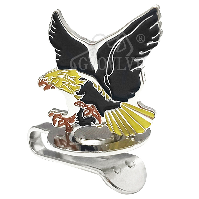 1pc Yellow Eagle Golf Hat Clip - Women'S Golf Accessories 评论和价格
