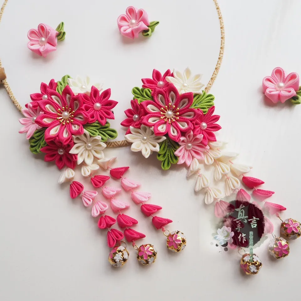 Handmade Kimono Ornaments Japa - Women'S Kimono Accessories 评论和价格