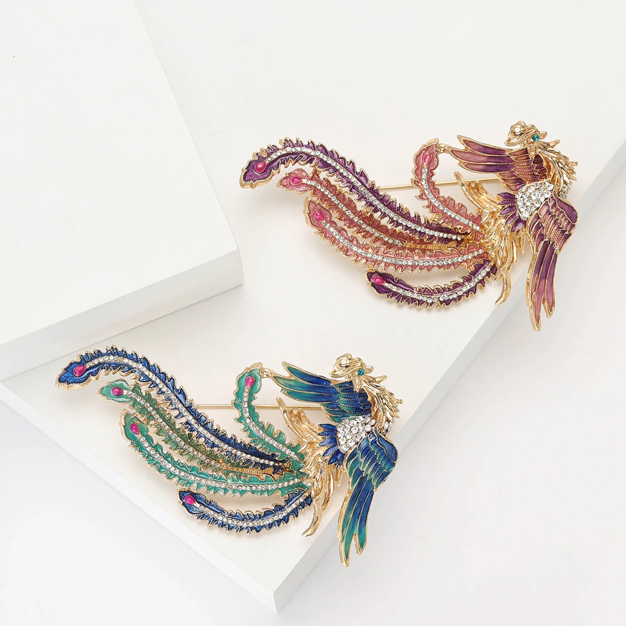 Rhinestone Phoenix Brooches fo - Women'S Accessories Categories 评论和价格
